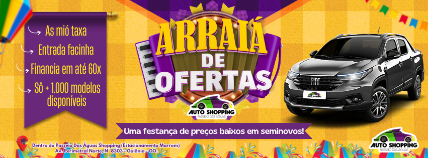 capa face Arraiá de ofertas ASPA